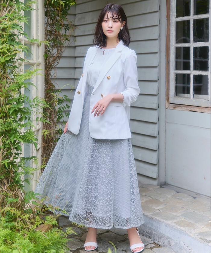 セール 50%OFF】2WAY袖クシュダブルボタンジャケット(506376989 セール 50%OFF】2WAY袖クシュダブルボタンジャケット(506376989