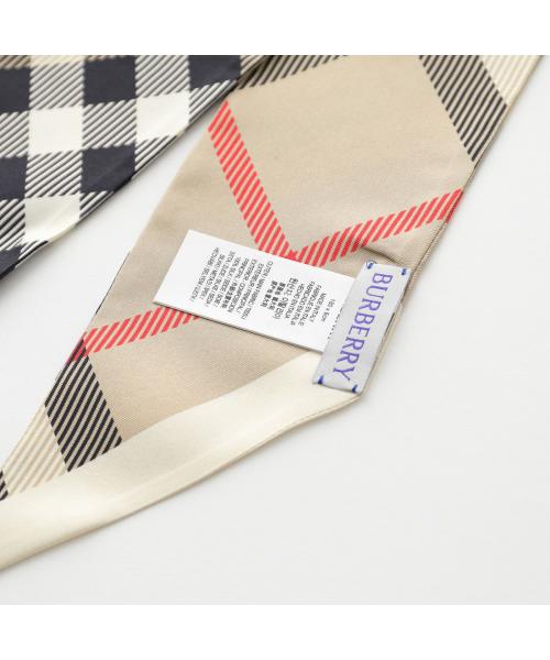 VIP価格☆BURBERRY ツイリー SILK SY シルク チェック セール】バーバリー BURBERRY BURBERRY ツイリー SILK SY シルク
