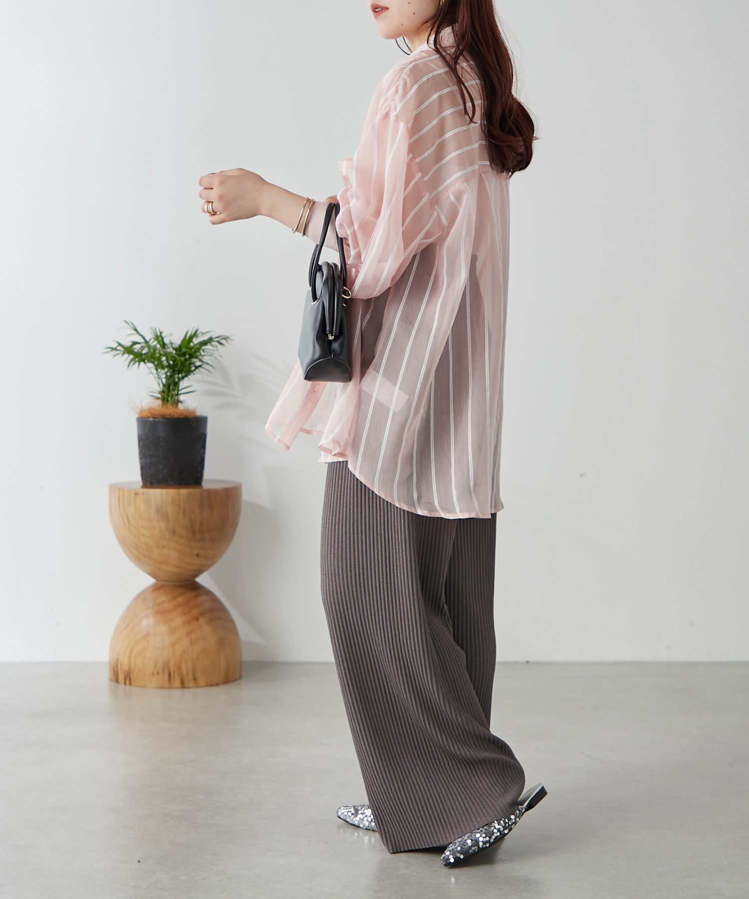 ENOF（イナフ）の「SHEER SHIRT（シャツ/ブラウス）」 - WEAR