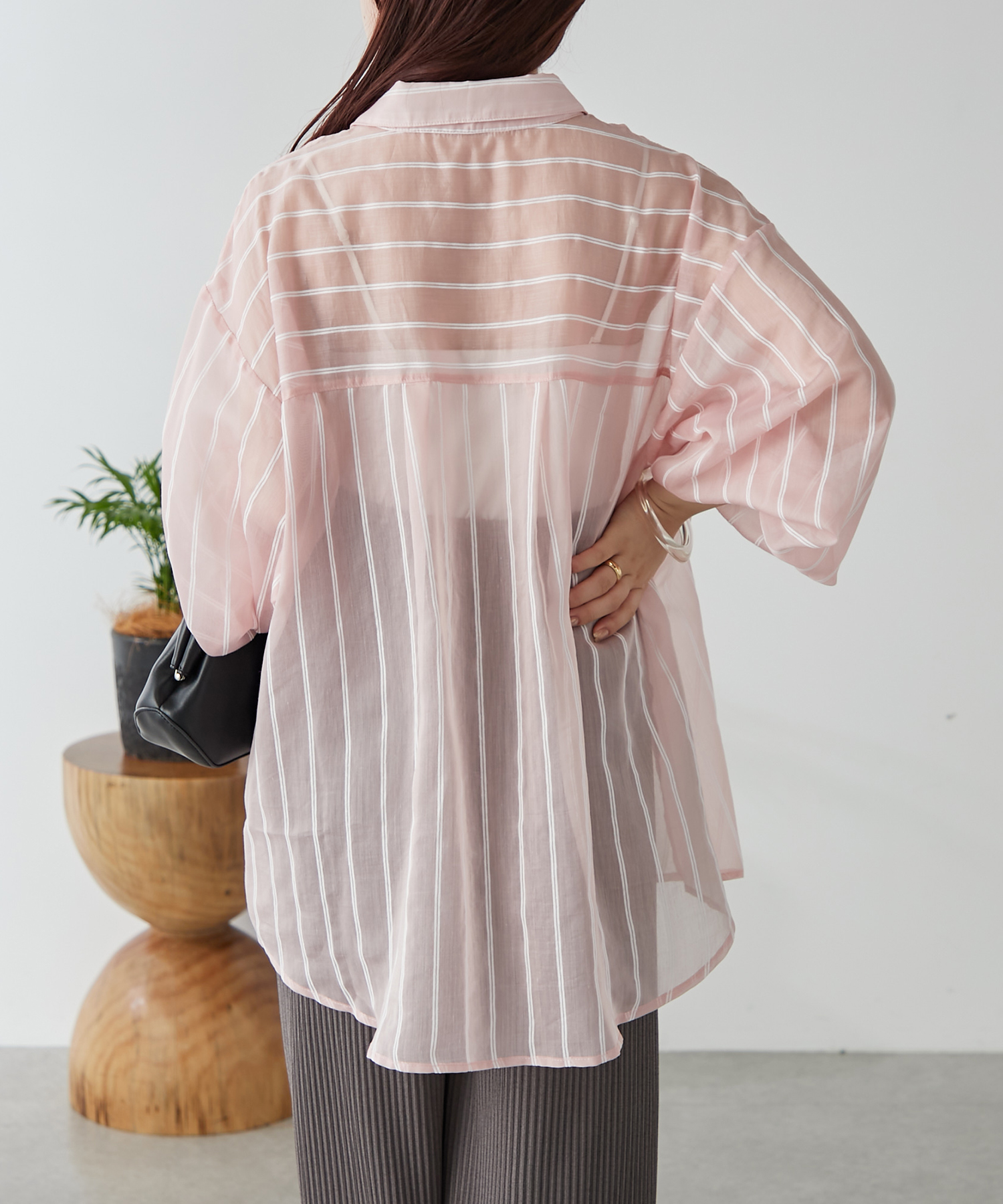 ENOF（イナフ）の「SHEER SHIRT（シャツ/ブラウス）」 - WEAR