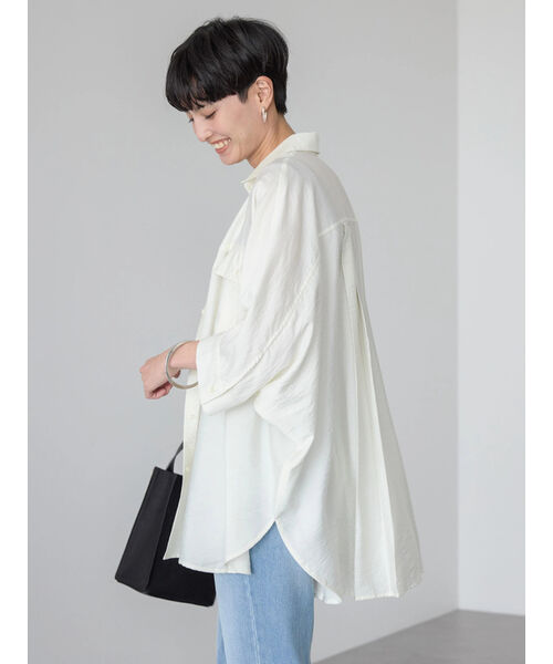 美品　Americana ポンチョシャツアウター 美品Americana ポンチョシャツアウター