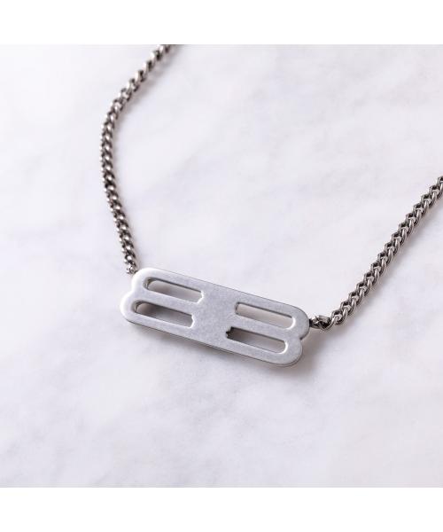 BALENCIAGA ネックレス BB ICON 696223 TZ99I BBロゴ チェーン BALENCIAGA ネックレス BB ICON 696223 TZ99I BBロゴ チェーン