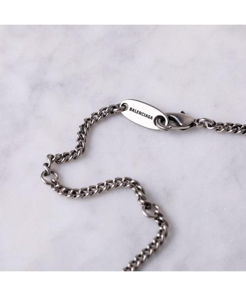 BALENCIAGA ネックレス BB ICON 696223 TZ99I BBロゴ チェーン BALENCIAGA ネックレス BB ICON 696223 TZ99I BBロゴ チェーン
