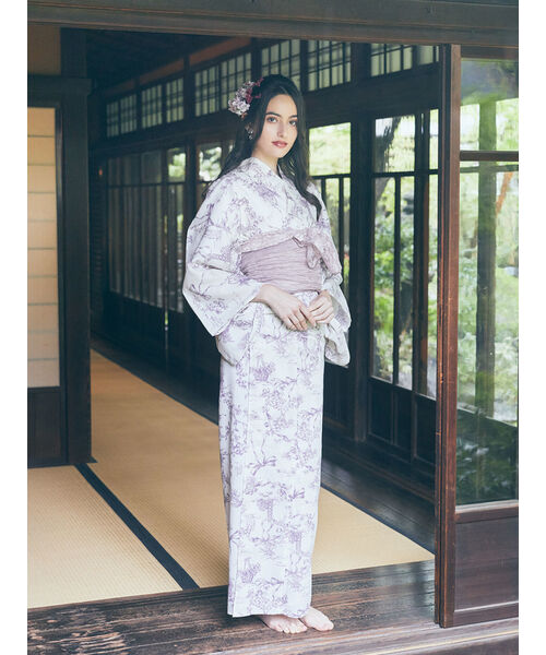【9日まで】ミュゲリボンmaison de fleur　新品未使用　浴衣のみ Maison de FLEUR｜ミュゲリボン浴衣 | Rakuten Fashion(楽天