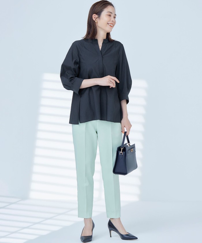セール 20%OFF】【WEB限定】ナイロンレーヨン スキッパー