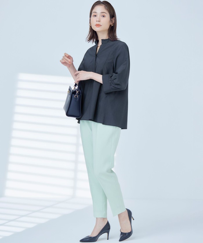 セール 20%OFF】【WEB限定】ナイロンレーヨン スキッパー