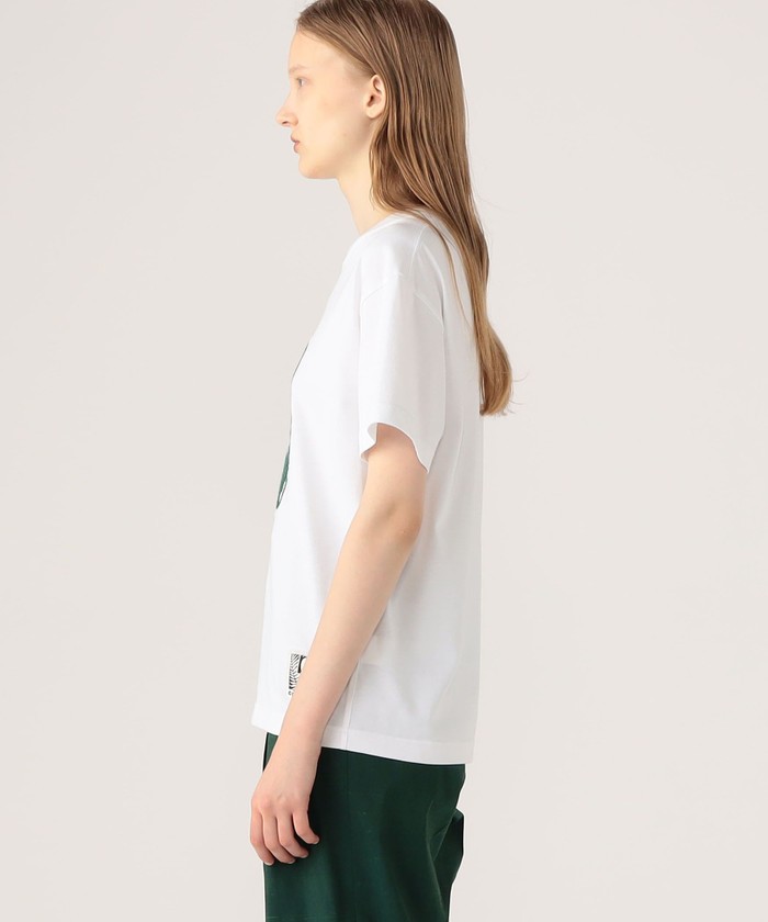 CABaN ドライスビンコットン ELEPHANTエンブロイダリー Tシャツ