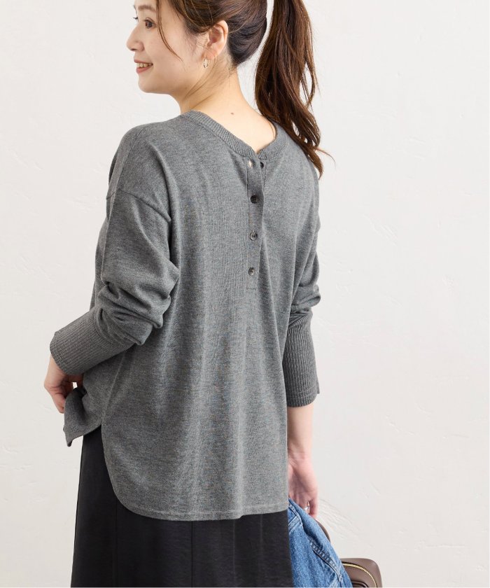 journal standard ウォッシャブル2WAYヘンリープルオーバー JOURNAL STANDARD ニット セーター 「WEB限定追加2