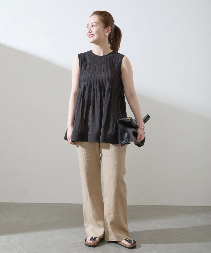 TORRAZZO DONNA/トラッゾドンナ Pintuck tunics blouse 6233 TORRAZZO DONNA/トラッゾドンナ Pintuck tunics blouse 6233