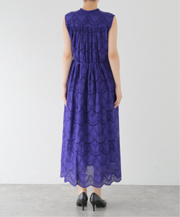 ne Quittez pas/ヌキテパ 】Cotton Voile Dot Hemla No Sleeve