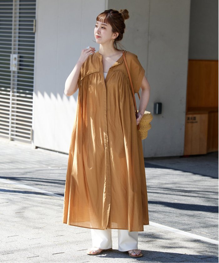 Aakasha::ワンピース:M[RESALE] さがらワッペン付きニットワンピース｜ピンクハウスオフィシャル