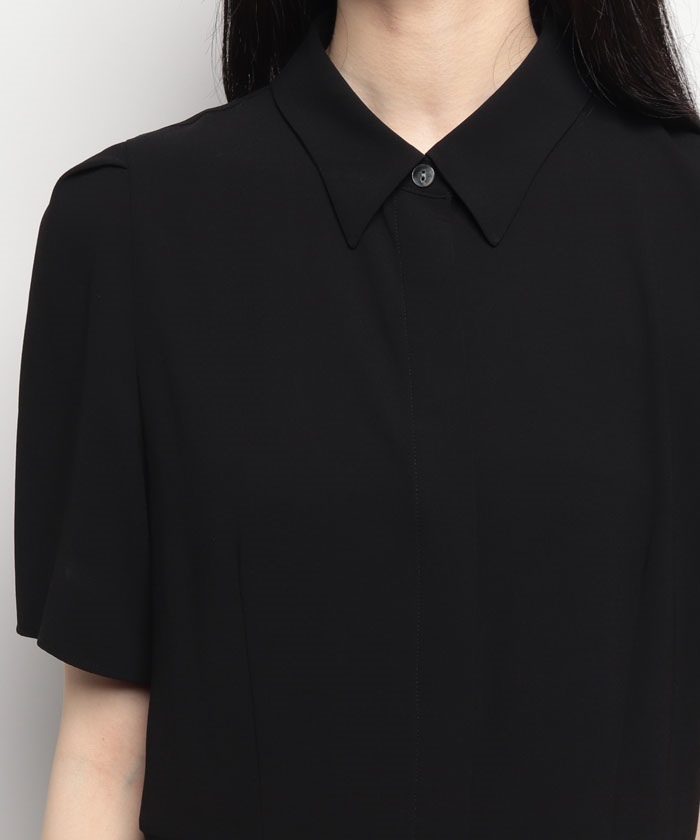 ドレス POWDER CREPE CL DART SHIR(505975705) | セオリー