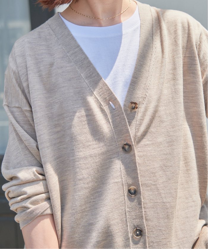 Spick &amp; Span - 18GVネックカーディガン 追加予約》18Gカーディガン（カーディガン）｜Spick and Span