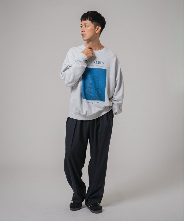 セール 30%OFF】Yves Klein 別注 プリント クルーネック