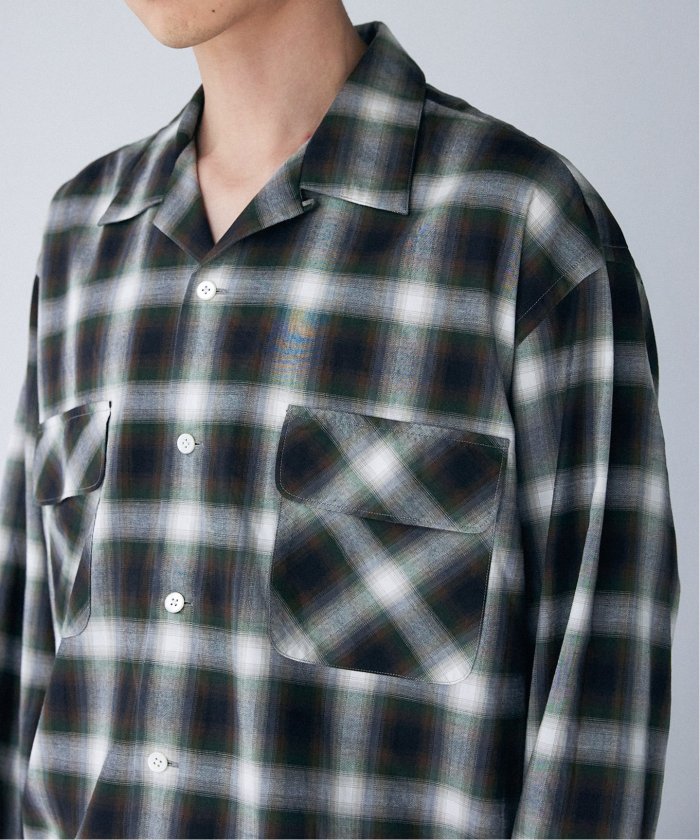 セール 30%OFF】J.S.Homestead / Stead OMBRE OPEN SHIRT