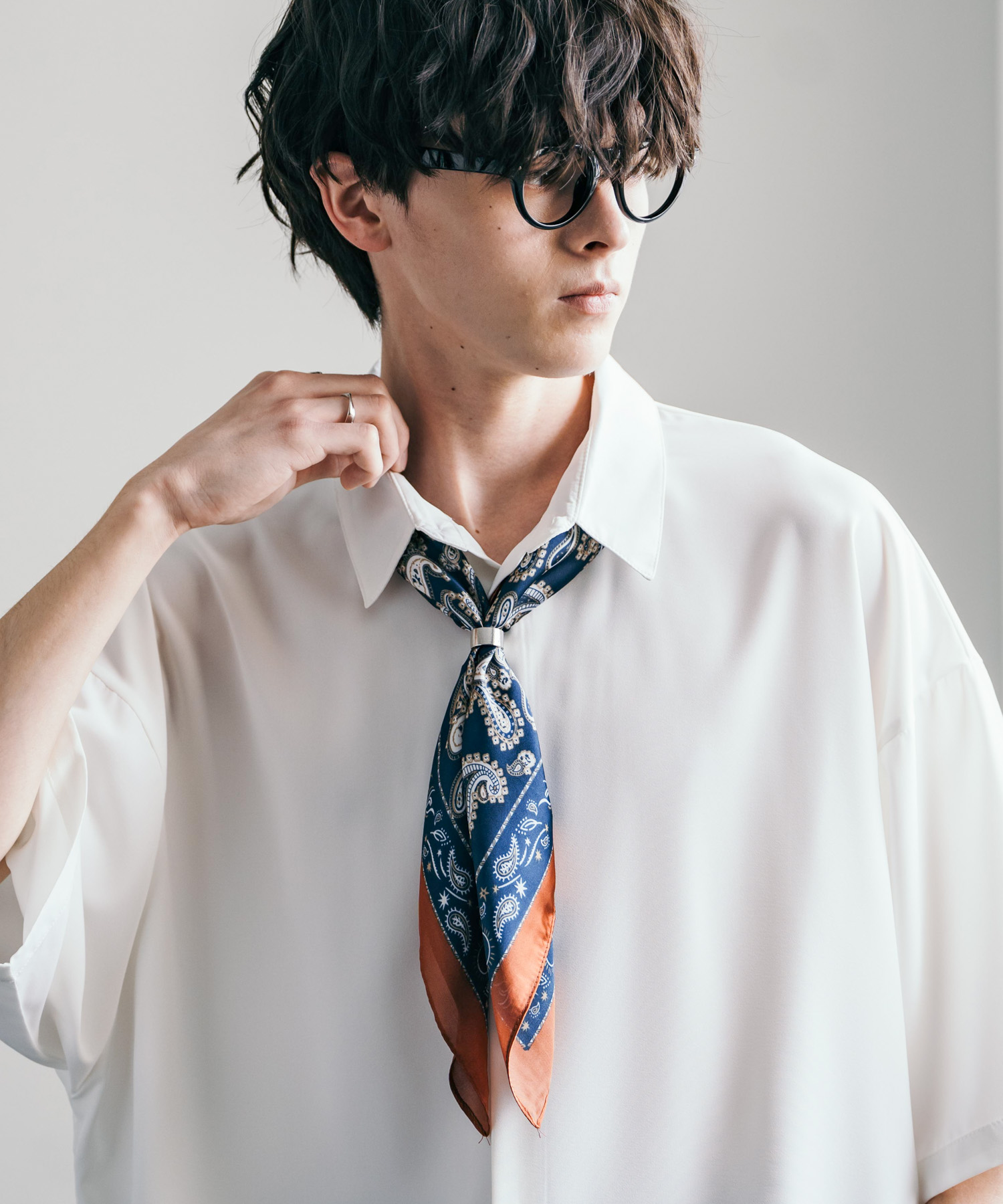 ロッキーモンロー Rocky Monroe 大判スカーフ バンダナ ストール