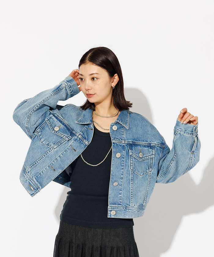 SOMETHING/サムシング】BIG DETAIL DENIM JK / デ(506065714