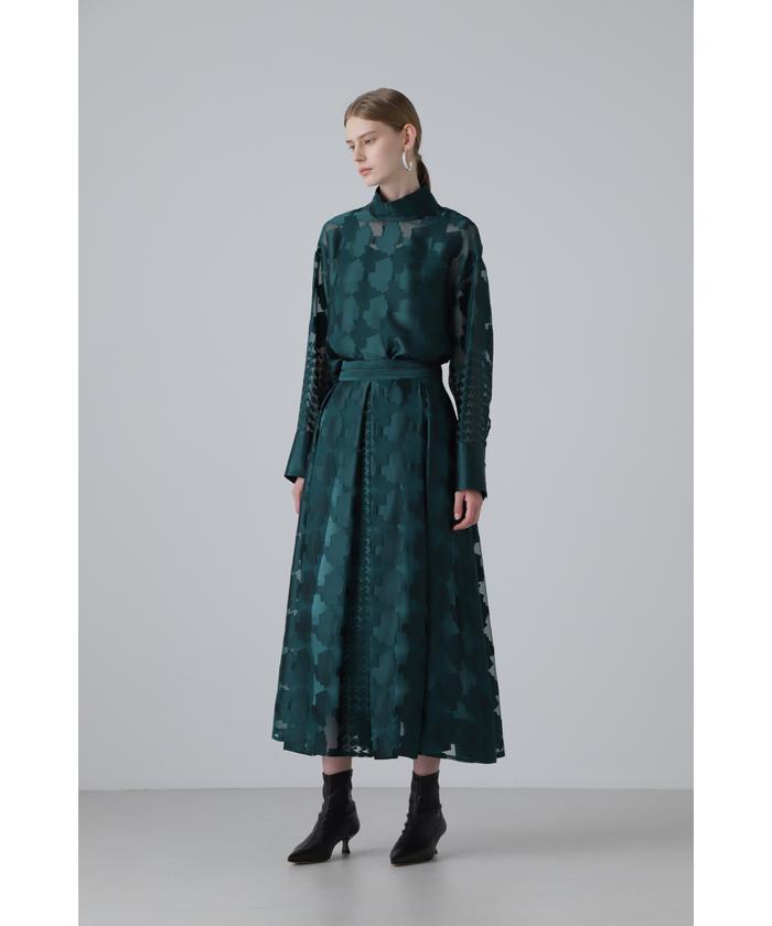 [新品]ADORE. ジオメトリックオパールブラウス ◇ジオメトリックオパールブラウス（5314210810