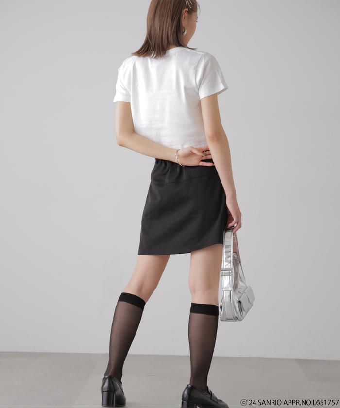 ＊新品未開封 ハローキティ コラボ ニット ショートパンツ アイボリー WEB限定カラーあり】【HELLO KITTY】ニットショートパンツ
