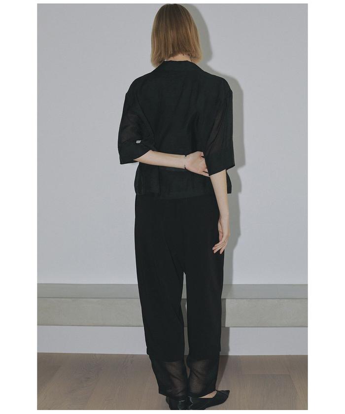 セール】MANOF/マノフ/SHEER HEM PANTS(506410400