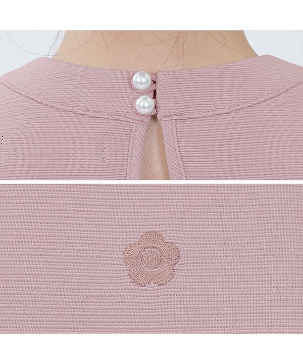 マリークワント MARY QUANT モックネックデイジー2 プルオーバー