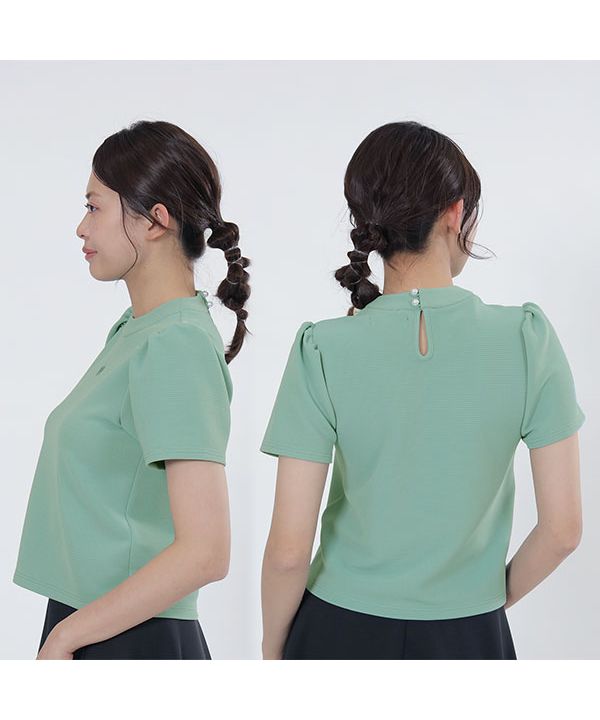 マリークワント MARY QUANT モックネックデイジー2 プルオーバー