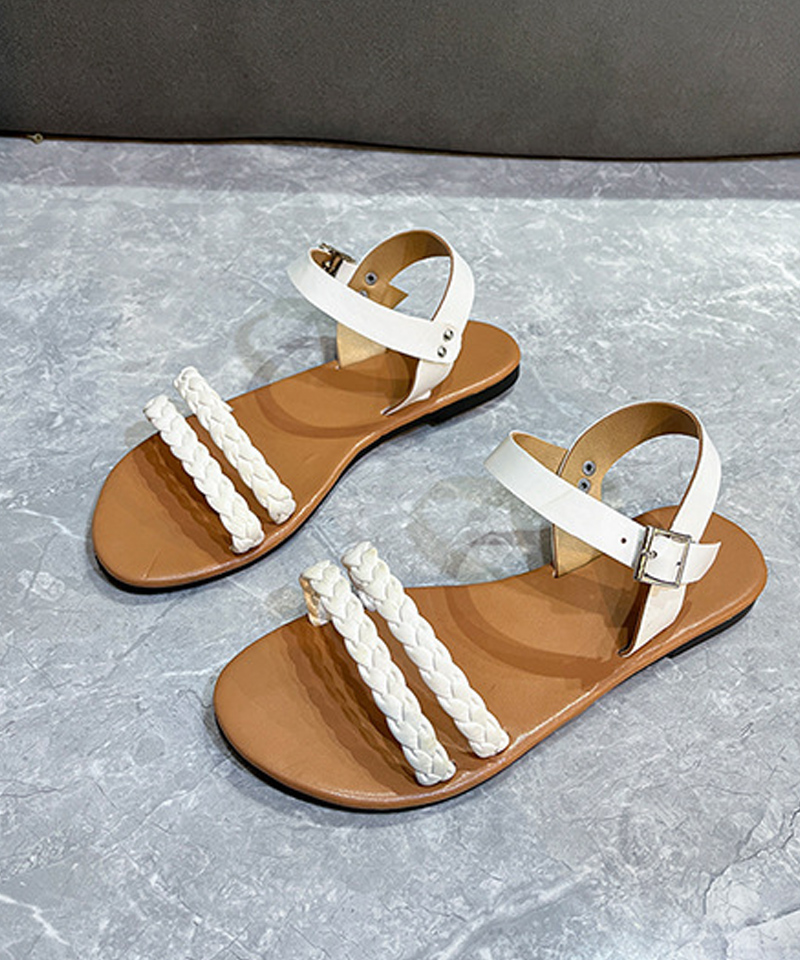 ビーチサンダル【 JEANS】Lola Braided Flip Flop◆2色 muleboy】SQUARE X FLIP FLOP（サンダル）｜muleboy（ミュール
