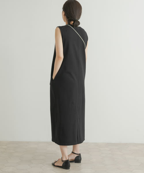 セール 50%OFF】USAコットンノースリーブカットワンピース