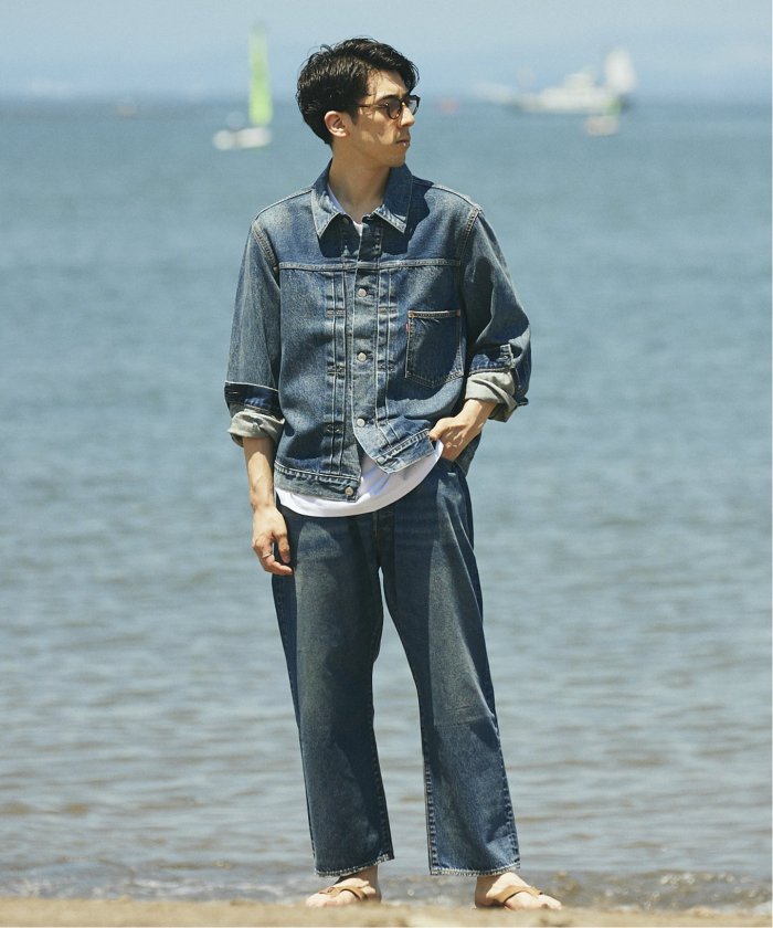 Sサイズ【LEVI’S/リーバイス】別注 1st JKT Selvedge 追加》LEVI'S(R) / リーバイス(R) 別注 1st JKT Selvedge INDIGO