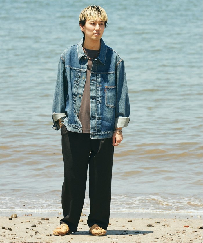 Sサイズ【LEVI’S/リーバイス】別注 1st JKT Selvedge 追加》LEVI'S(R) / リーバイス(R) 別注 1st JKT Selvedge INDIGO