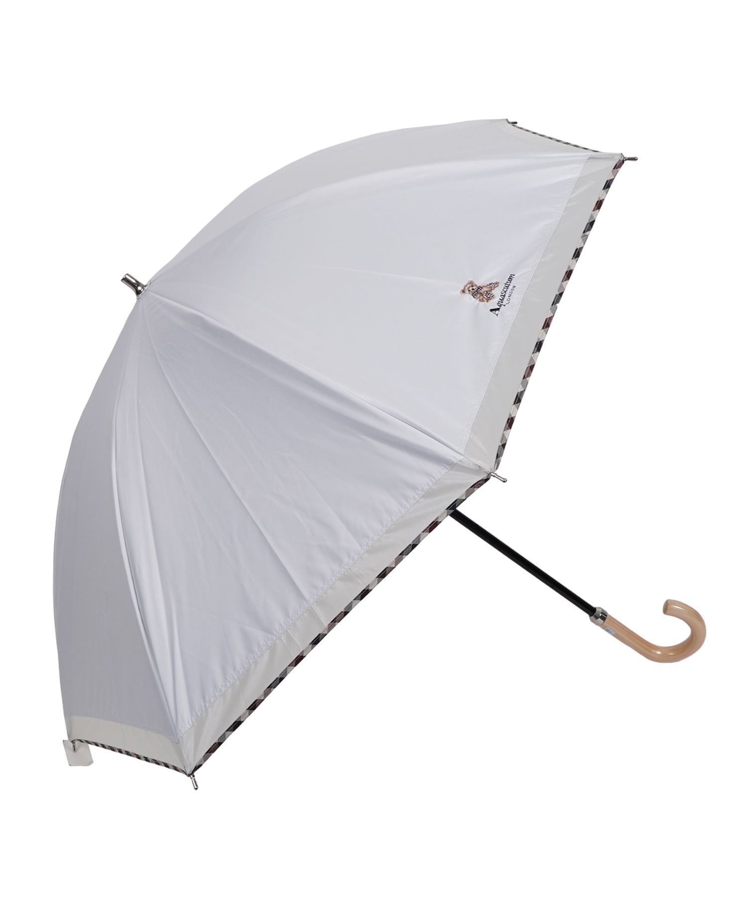 アクアスキュータム Aquascutum 日傘 長傘 晴雨兼用 レディース
