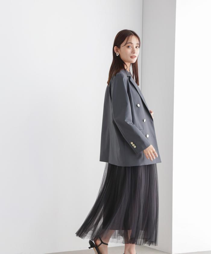 ダブルブレストジャケット 24AW(506079942) | ナノ・ユニバース ダブルブレストジャケット 24AW(506079942) | ナノ・ユニバース