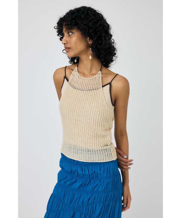 セール 50%OFF】MESH KNIT キャミソール(506424377) | マウジー