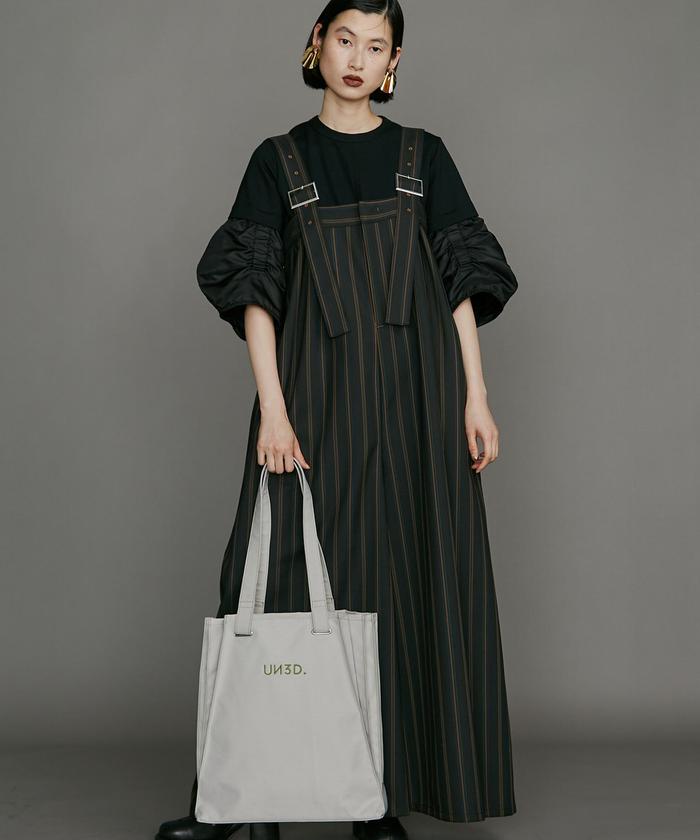UN3D./アンスリード/POINT COLOR PLEATS TOTE(506424604