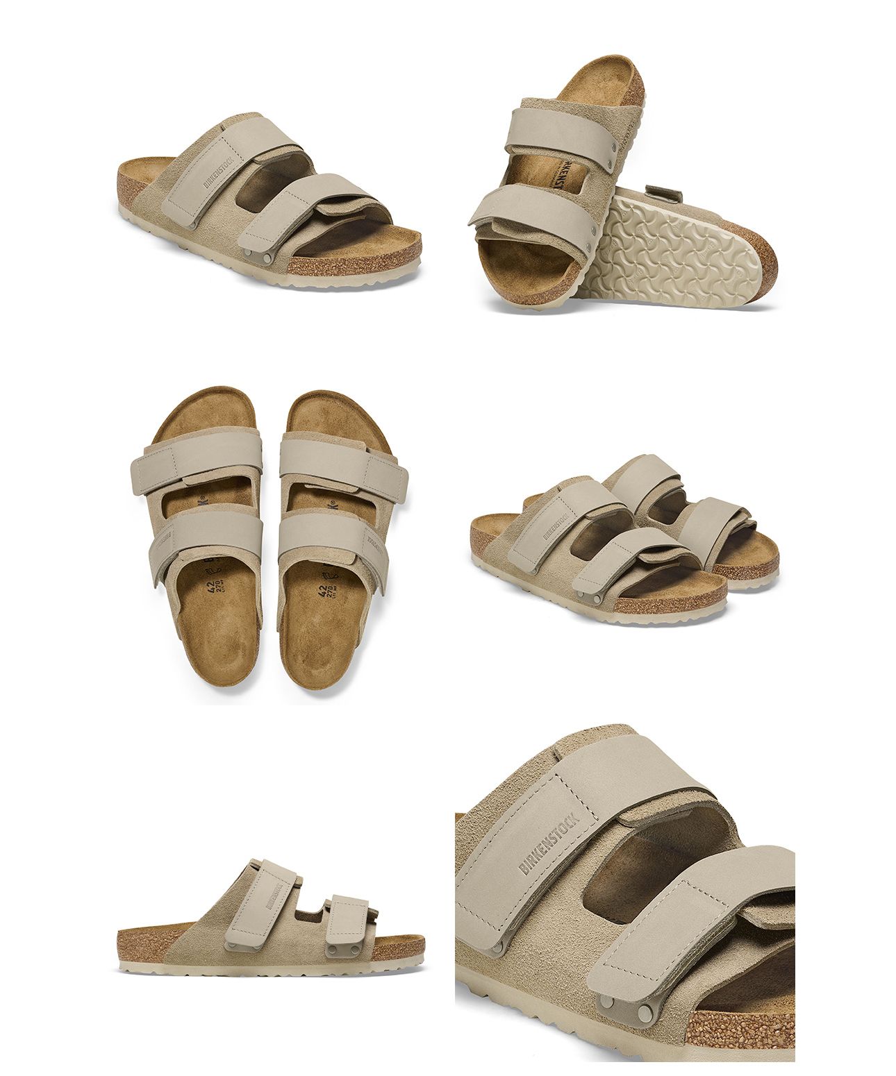 シューズ・サンダルその他 Birkenstock Women's Uji Sandals Uji Nubuck Leather High Shine Black | BIRKENSTOCK