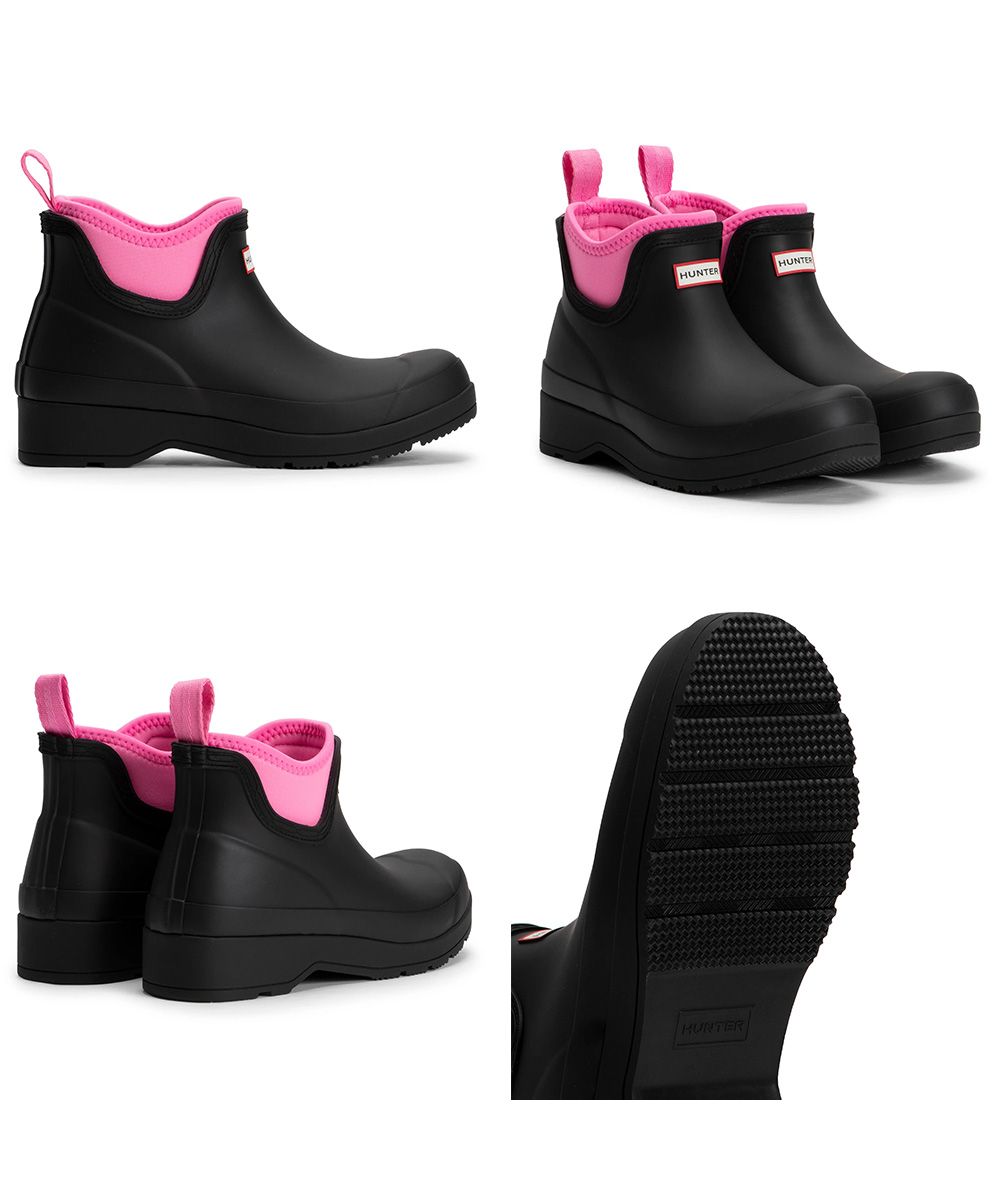 レインブーツ HUNTER WOMEN PLAY NEOPRENE CHELSEA RAINBOOT BLACK WFS3020RMA 41905MxpCxL._UY900_.jpg