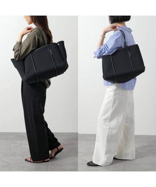 【美品】ステートオブエスケープ マザーズバッグ トートバッグ ネオプレン 黒 STATE OF ESCAPE (ステイトオブエスケープ) Escape tote