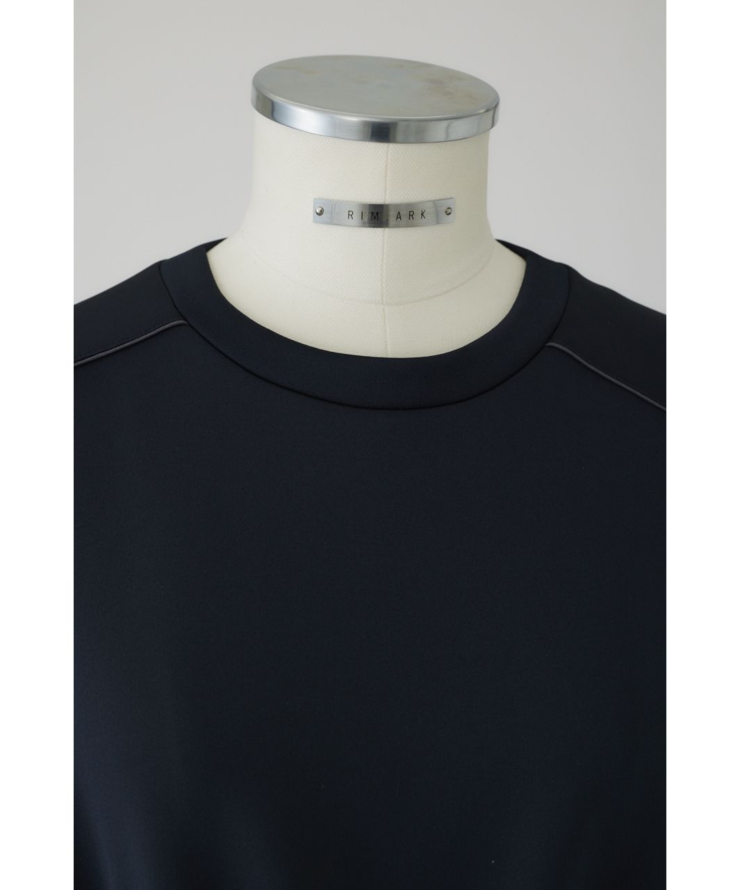 RIM.ARK | Drawstring square cut dress (LONG DRESS ) |RIM.ARK