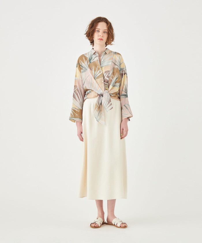 【Ballsey】ノラジュロプリント Vテールシャツ セール 40%OFF】ノラジュロプリント Vテールシャツ(506447658