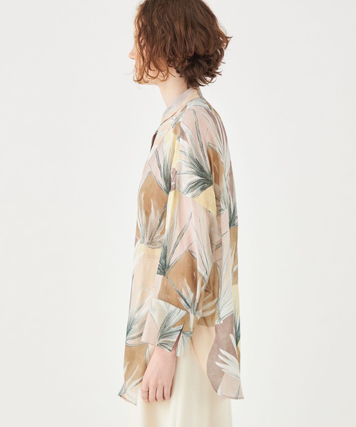 【Ballsey】ノラジュロプリント Vテールシャツ セール 40%OFF】ノラジュロプリント Vテールシャツ(506447658