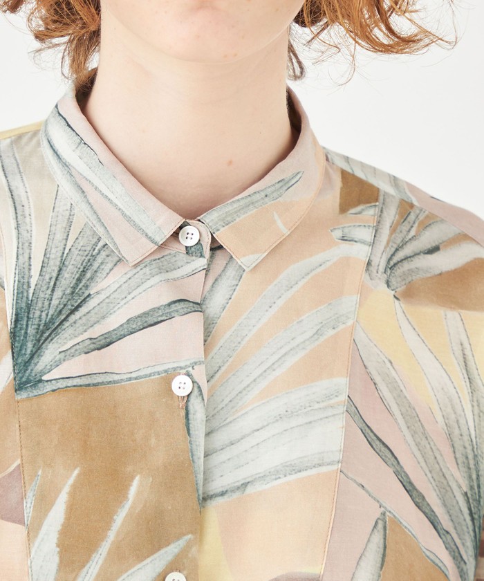 【Ballsey】ノラジュロプリント Vテールシャツ セール 40%OFF】ノラジュロプリント Vテールシャツ(506447658
