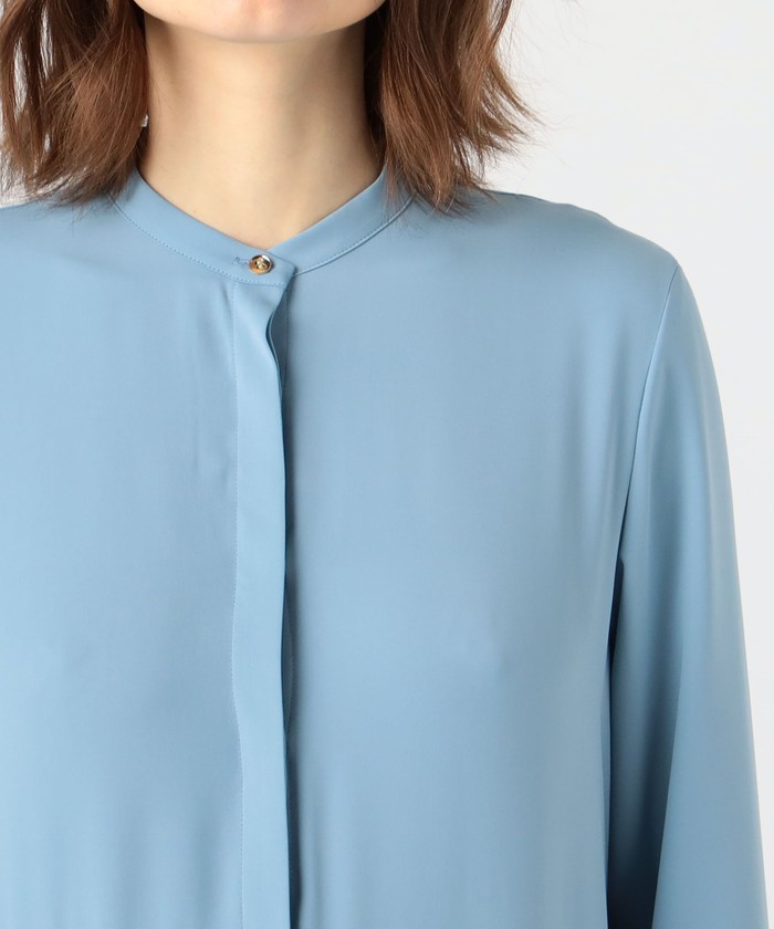 セール 40%OFF】パウダリーサテン ティアードロングワンピース