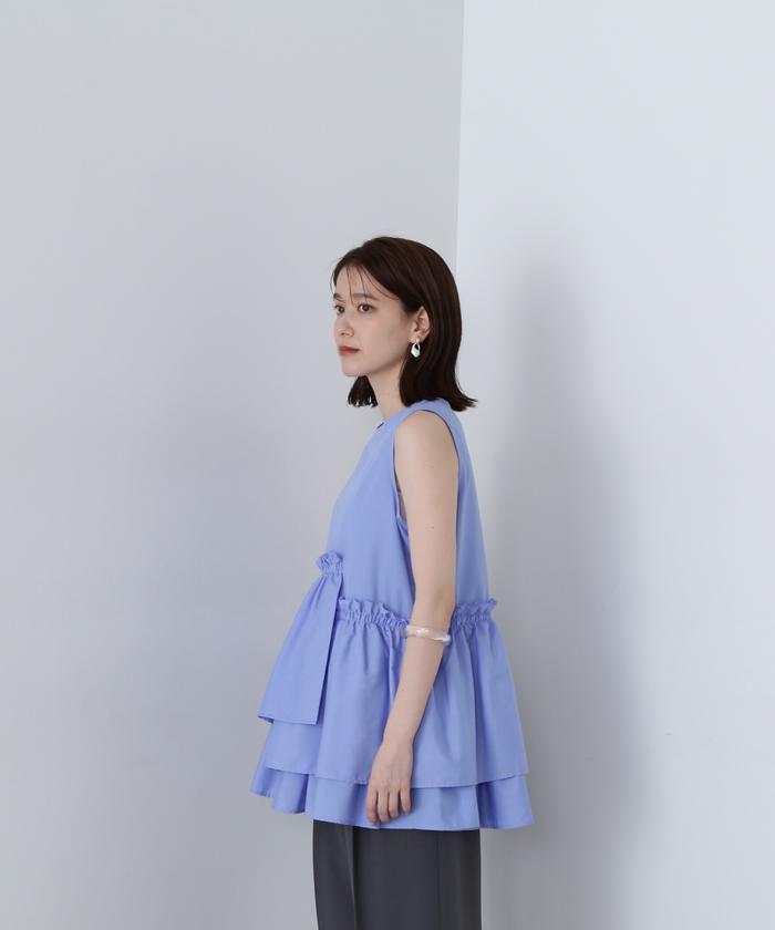 未使用近バーバリーチルドレン ノースリーブフリルブラウス美品ベージュメガチェック 未使用近バーバリーチルドレン ノースリーブフリルブラウス美品