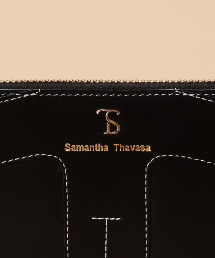 大人気!! Samantha Thavasa ステッチデザイン 長財布 セール 50%OFF】ステッチデザイン 長財布(506450698) | サマンサ