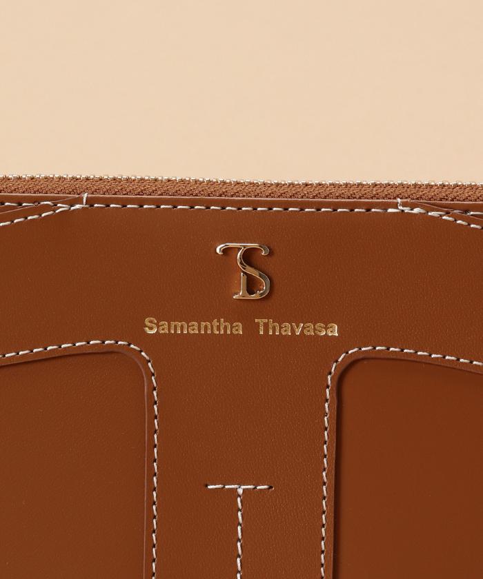 大人気!! Samantha Thavasa ステッチデザイン 長財布 セール 50%OFF】ステッチデザイン 長財布(506450698) | サマンサ