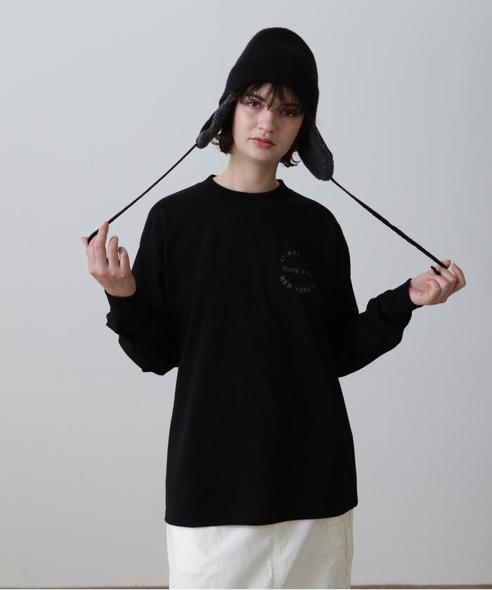 L／S VARSITY LOGO T-SHIRT／ バーシティロゴTシャツ VARSITY LOGO T-SHIRT / バーシティ ロゴ 半袖Tシャツ / AVIREX