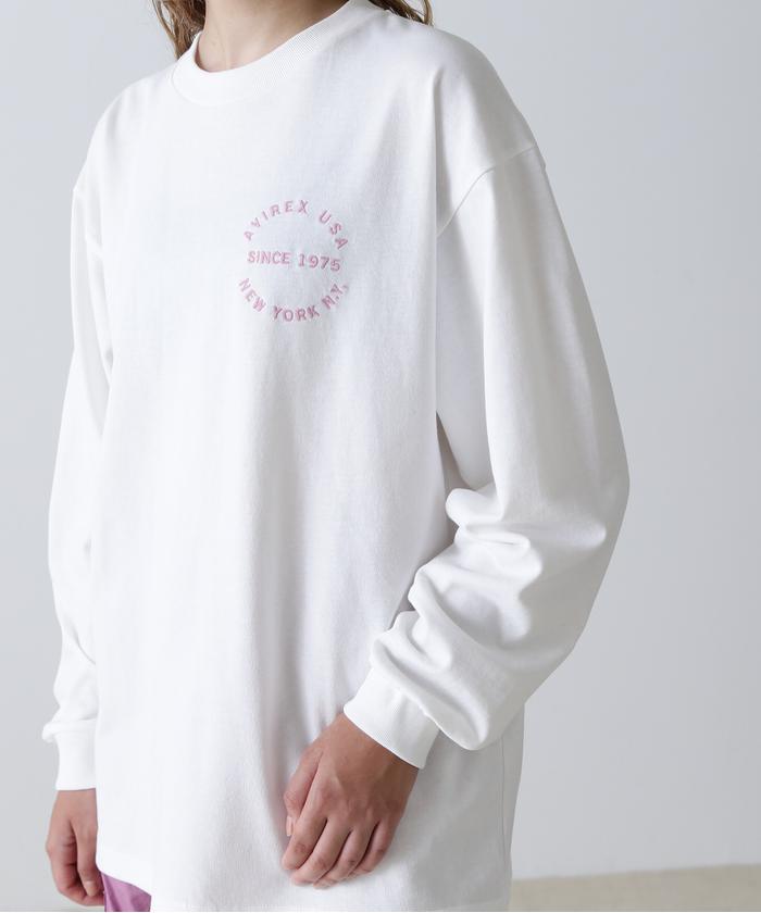 L／S VARSITY LOGO T-SHIRT／ バーシティロゴTシャツ VARSITY LOGO T-SHIRT / バーシティ ロゴ 半袖Tシャツ / AVIREX