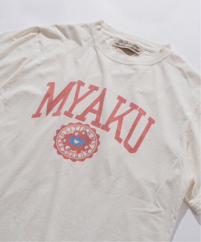 REMI RELIEF(レミレリーフ) 別注 ミャクミャク Tシャツ