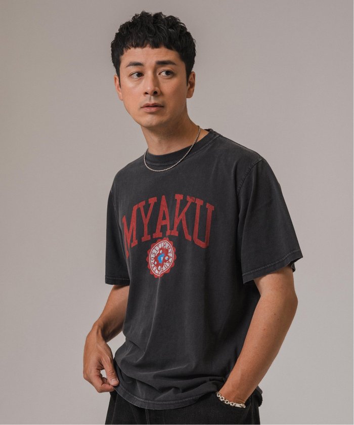 EDIFICE REMI RELIEF 別注 ミャクミャク フォト Tシャツ L REMI RELIEF(レミレリーフ) 別注 ミャクミャク フォト Tシャツ