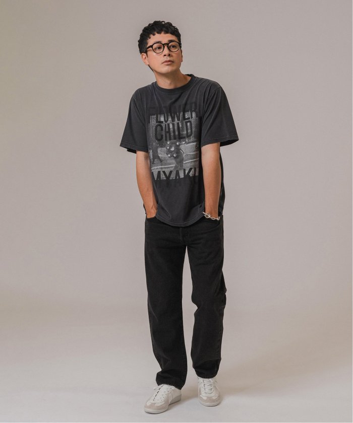 【未使用・タグ付】レミレリーフMIAHI Tシャツ REMI RELIEF(レミレリーフ) 別注 ミャクミャク Tシャツ